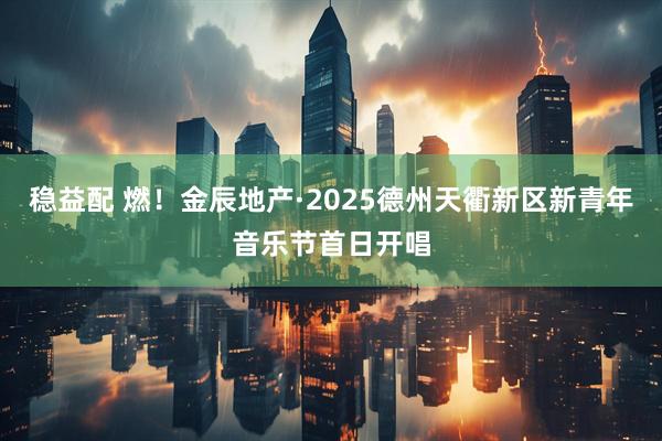稳益配 燃！金辰地产·2025德州天衢新区新青年音乐节首日开唱