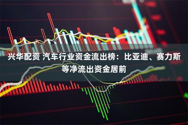 兴华配资 汽车行业资金流出榜:比亚迪、赛力斯等净流出资金居前